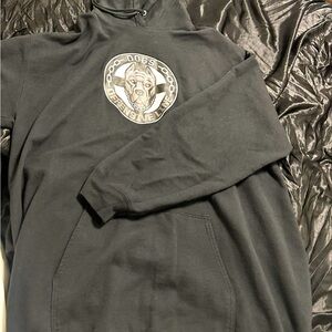 Gildan Black Sweatshirt with Graphic Design